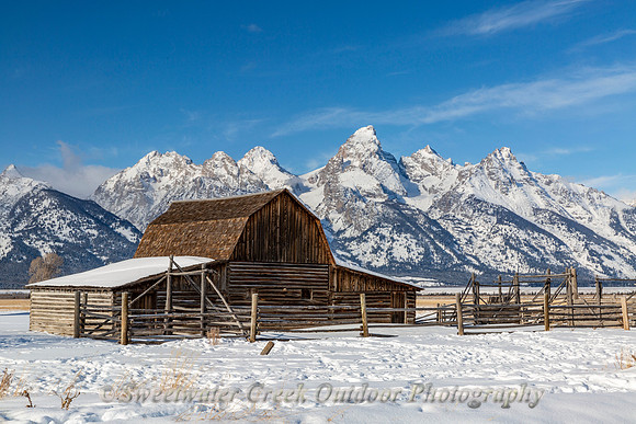 Snow on the Homestead