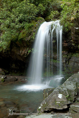 Evening at Grotto Falls